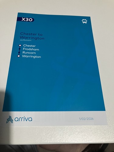 Arriva north west - arriva, x30