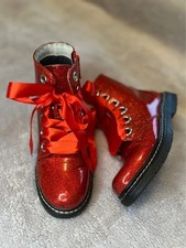 Girls Lelli Kelly Red Glitter