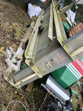 Ex Utilities Land Rover Defender Roof Rack. Deck Length: Approx 10 Feet.