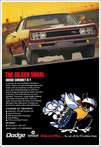 13x19 1968 dodge coronet - dodge,