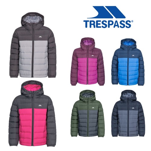 Trespass kids padded jacket - trespass,