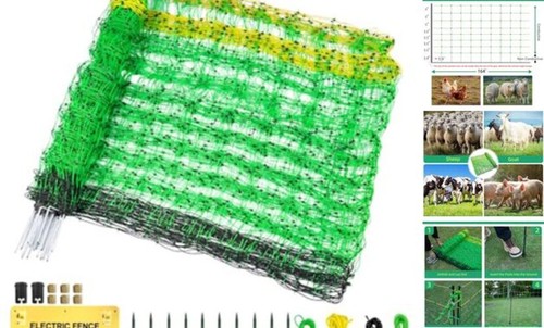 Electric fence netting 4 - fence, netting,