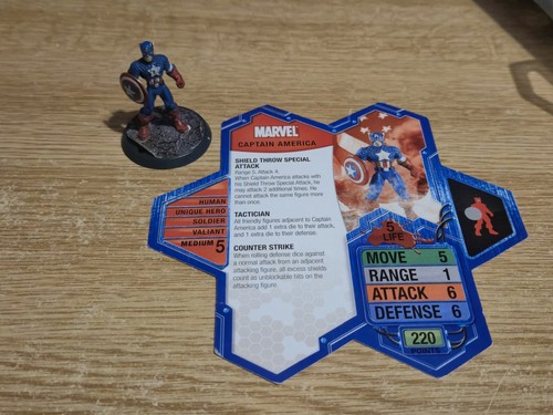 Captain america heroscape - captain,