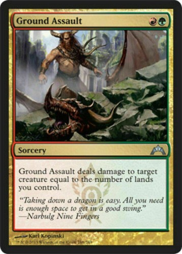 Ground assault gatecrash mtg - ground,