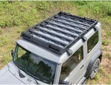 Suzuki Jimny 2019 on Aluminium Expedition Roof Rack Luggage Rack with LED Lights
