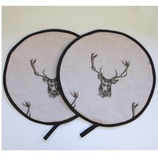 Aga Hob Covers Stag Pair Hat