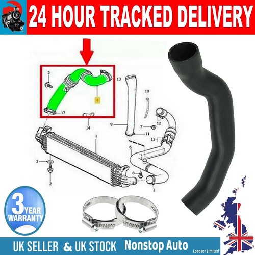 Turbo intercooler hose - turbo, pipe
