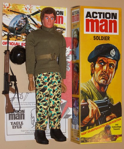 Vintage action man - man, 40th