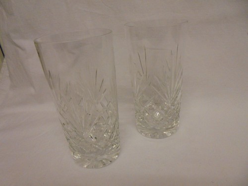 Vintage pair lead - of, crystal