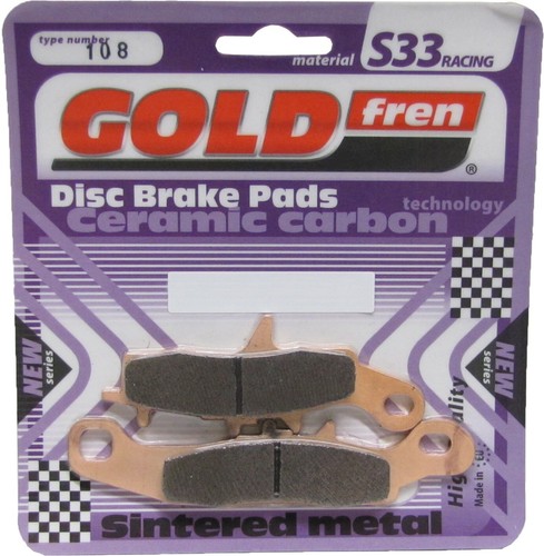 Goldfren s33 brake pads front - goldfren,