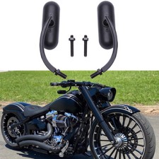 Black Motorcycle Mirrors