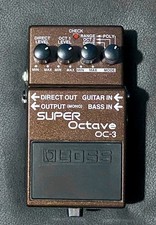 Boss OC-3 Super Octaver Pedal - Boxed.