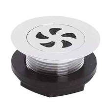 BRAND NEW Shower Waste Easy Clean Chrome Plated Solid Brass 1 1/2" E385 Plug