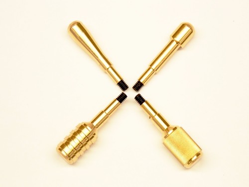 Brass probe handle - , steel