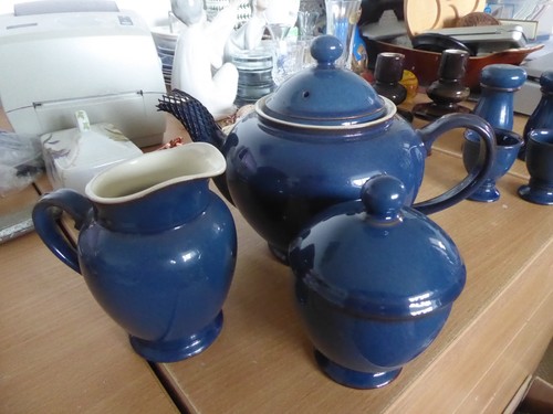 Brand new denby boston blue - denby,