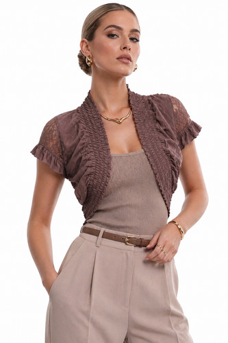 Womens lace bolero shrug - womens,