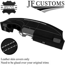 WHITE STITCH LEATHER DASH