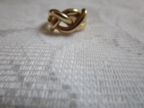 Vintage 14k yellow gold - vintage, double