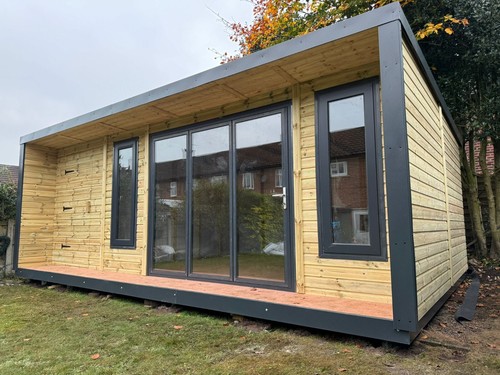 22x12 summerhouse bifold - 22x12, summerhouse,