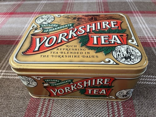 Yorkshire tea tin - yorkshire,