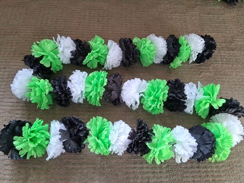Lime green white black - lime, green/white/black