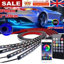 2x 90+120cm RGB LED Underglow