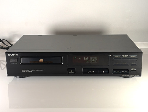 Sony cdp 312 player fi - sony, cd
