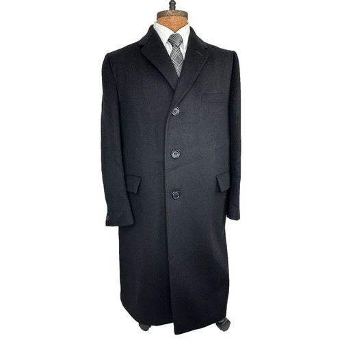 Crombie wool fabric - wool, black