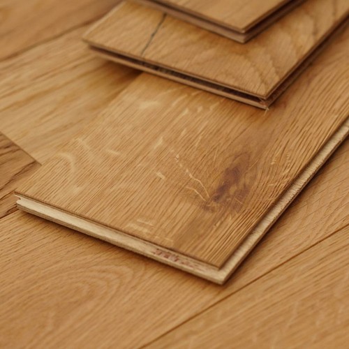 Brushed lacquered oak - 5",