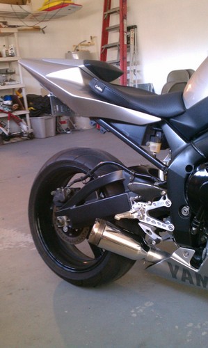 Yamaha yzf exhaust pipe - exhaust,
