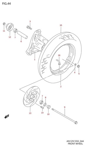 Suzuki genuine disc - genuine, x