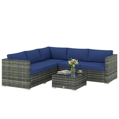 Outsunny pieces rattan - outsunny,