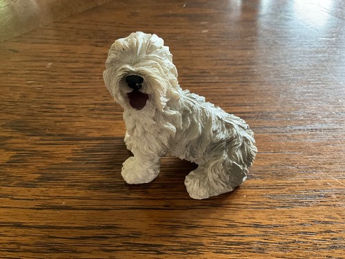 Vintage old english sheepdog - old,