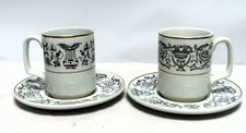 Chinacraft coffee can - &, saucer