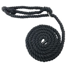 20mm Black Natural Cotton
