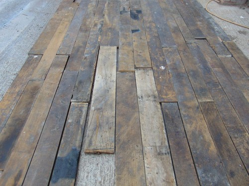 Floorboarding reclaimed - floorboarding,