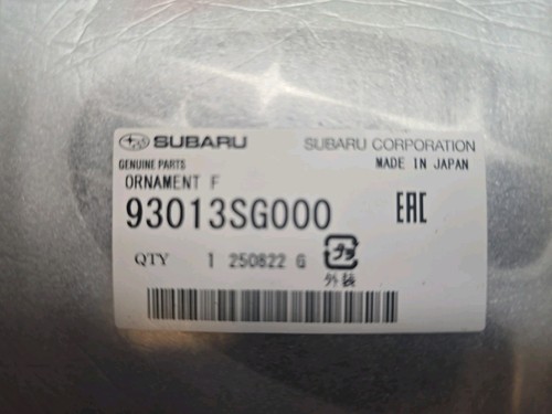 Genuine oem subaru forester - oem,