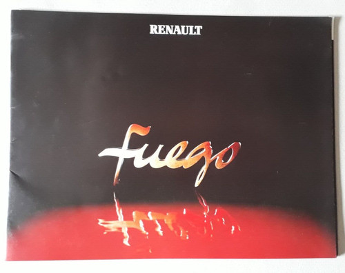 Renault fuego coupe brochure - renault,