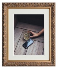 Gold Vintage Ornate Shabby