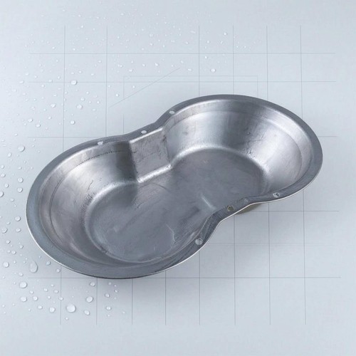 Pig water trough metal - water,