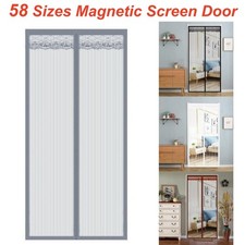 UK Magnetic Screen Door Net