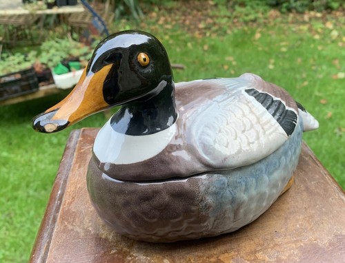 Michel caugant duck ceramic - michel,