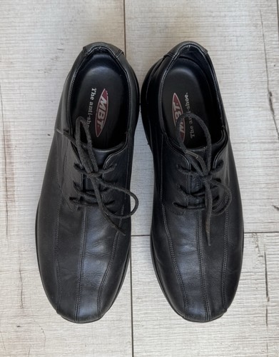 Mbt anti shoe black leather - -,