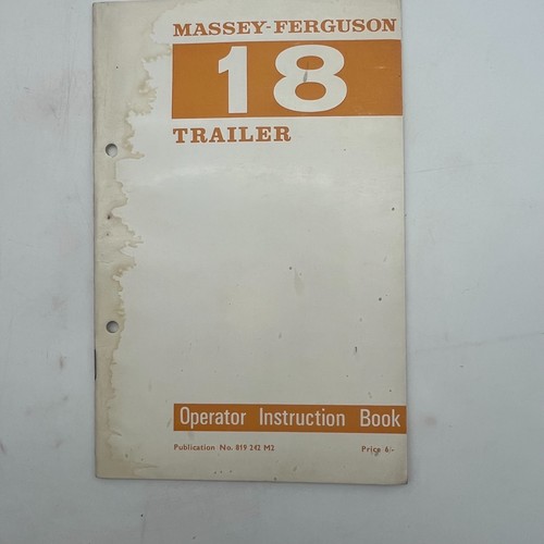 Massey ferguson trailer - 18,