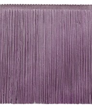 Chainette Fringe Trim 8 inch, Style CF08 Color D7 Lilac Purple[Sold By The Yard]
