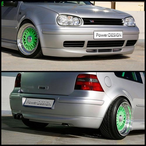 Front rear bumper spoiler - &, vw