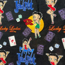 Betty Boop Flannel Heart