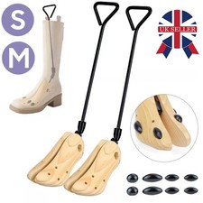 2X Mens Women's Wooden Boot