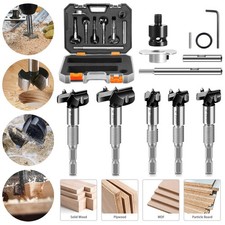 5Pcs Drill Bit Forstner Drill