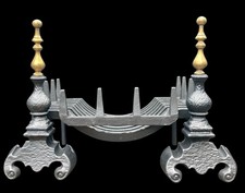 ANTIQUE CAST IRON FIREPLACE